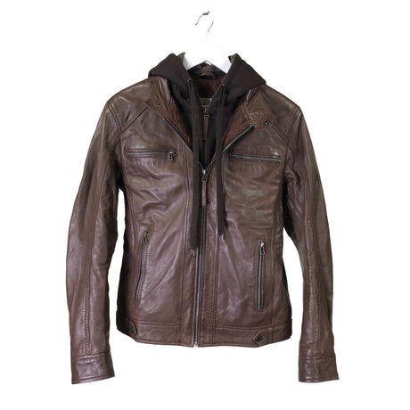 Unisex Serge Pariente - Nahkatakki, koko M -  ()
