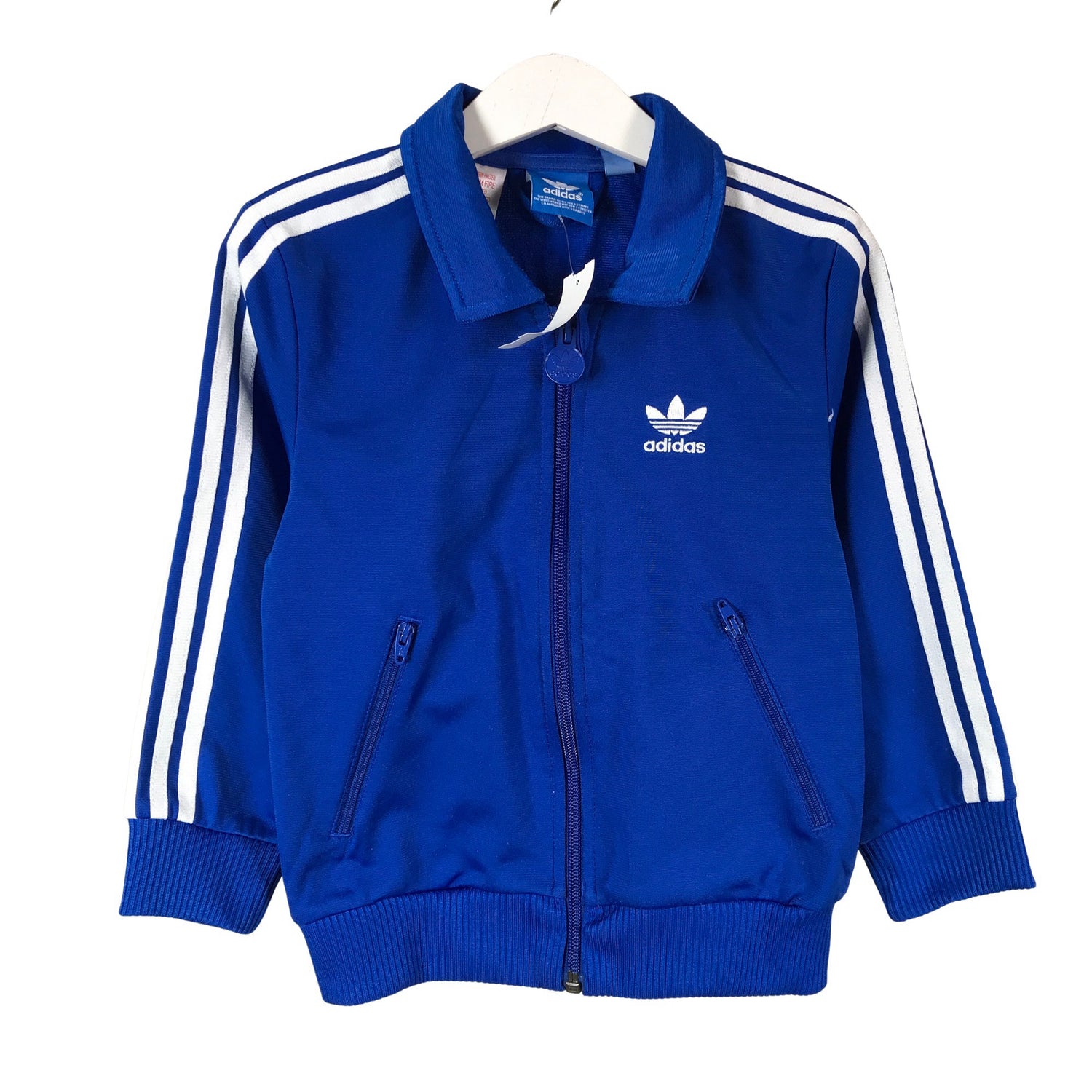  Urheilutakki  Verryttelytakki, koko 98 - 104  Adidas 