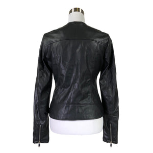 Unisex Cropp - Nahkatakki, koko 40 -  (2)