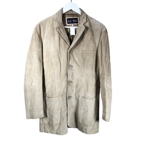 Unisex Armani Jeans - Nahkatakki, koko L -  ()
