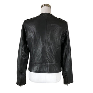 Unisex Massimo Dutti - Nahkatakki, koko 40 -  (2)