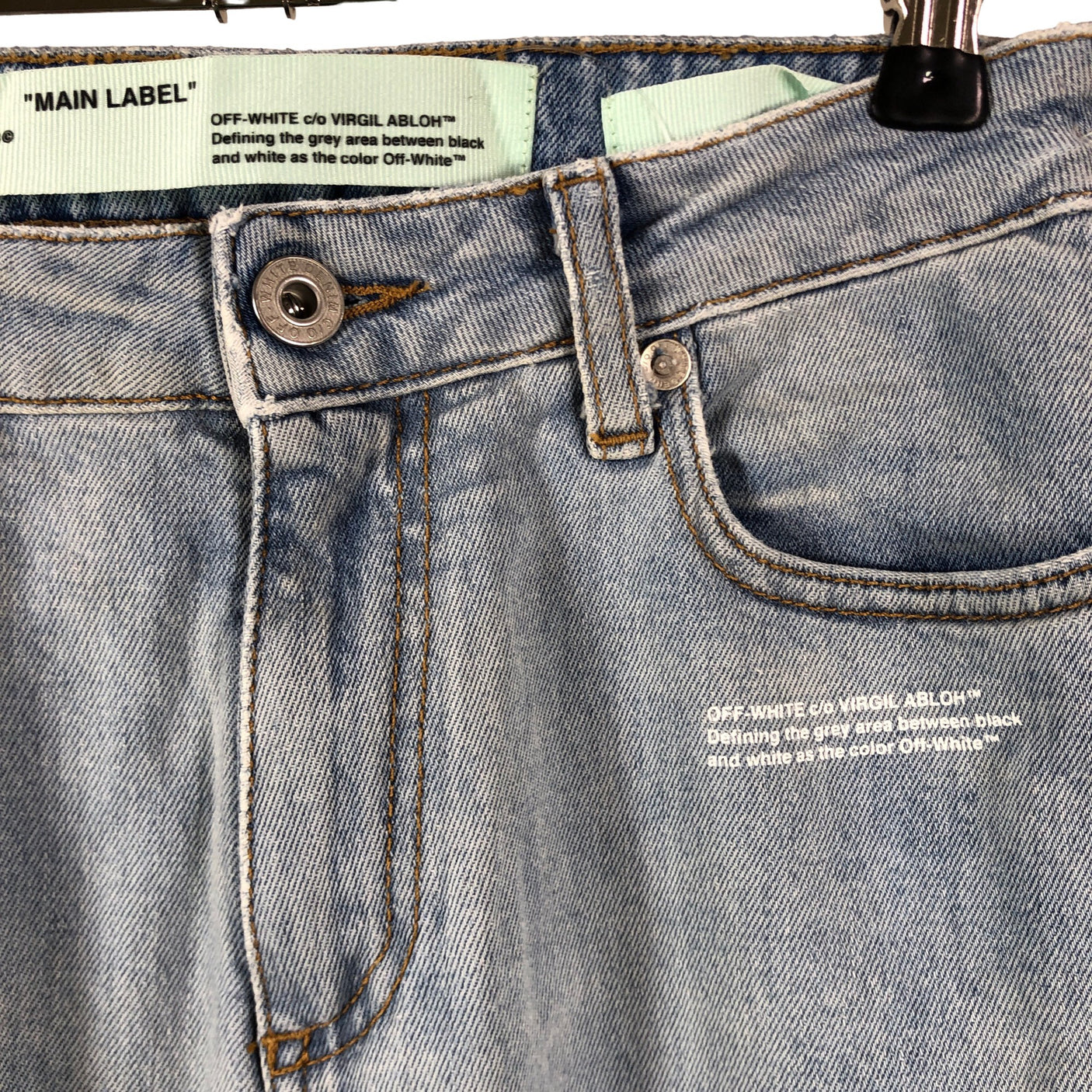 Unisex Off-White - Farkut, koko 34 -  (3)