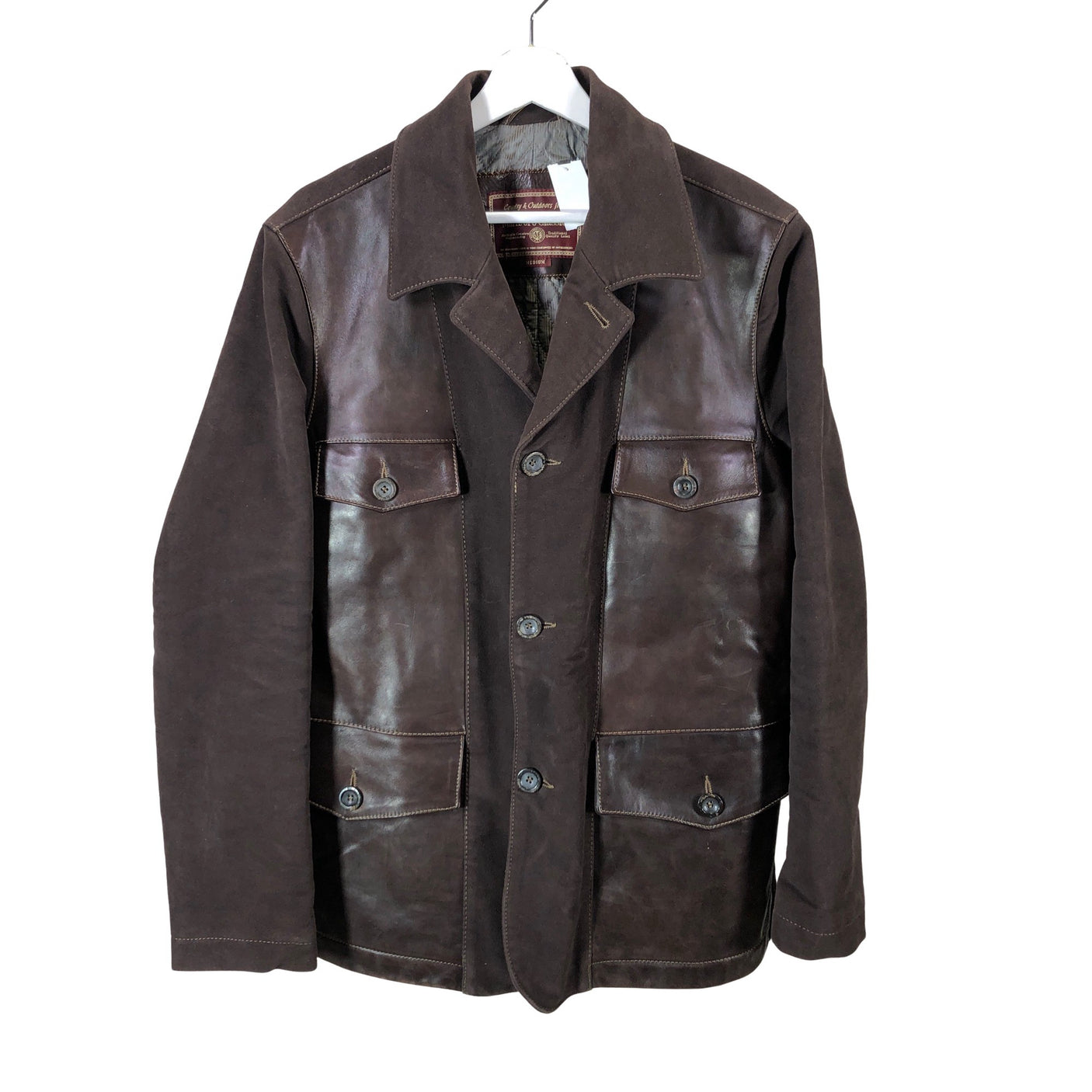 Unisex Marlboro Classics - Nahkatakki, koko M -  (1)