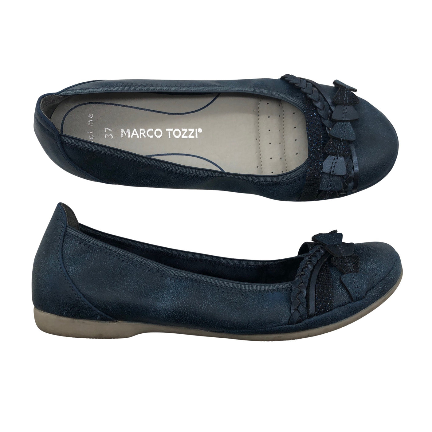Unisex Marco Tozzi - Ballerinat, koko 37 -  (1)