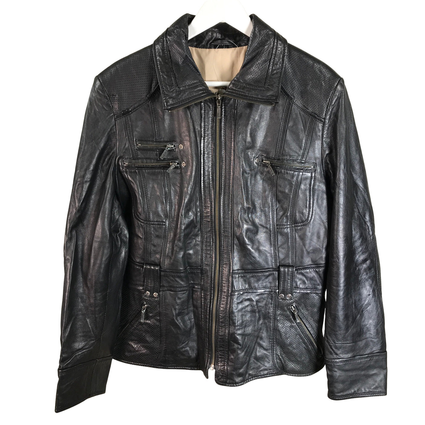 Unisex Goldstein - Nahkatakki, koko 44 -  (1)