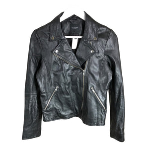 Unisex Selected - Nahkatakki, koko 38 -  (1)