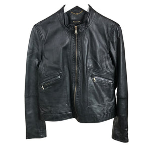 Unisex Massimo Dutti - Nahkatakki, koko 42 -  (1)