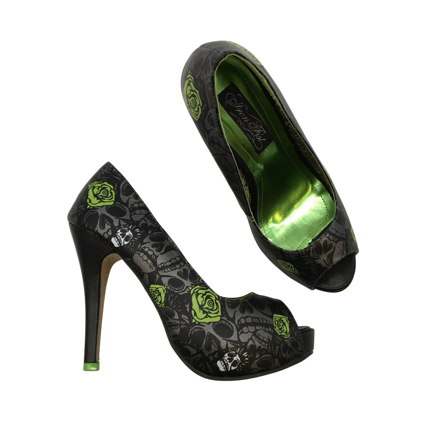 Avokärkiset korkokengät, koko 37