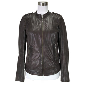Unisex Caroll - Nahkatakki, koko 38 -  (1)