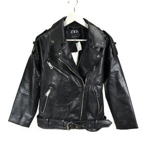 Unisex Zara - Nahkatakki, koko S -  (1)