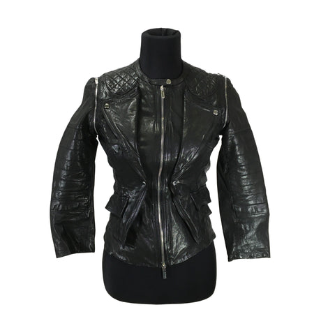 Unisex Karen Millen - Nahkatakki, koko 34 -  ()