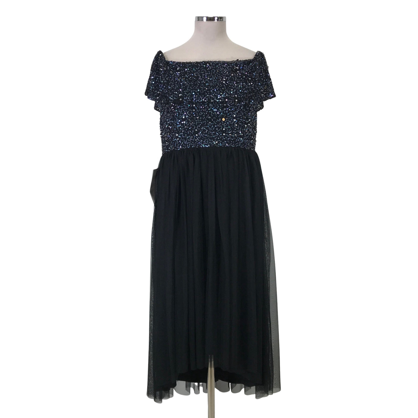 Unisex Lace & Beads - Juhlamekko, koko 48 -  (1)