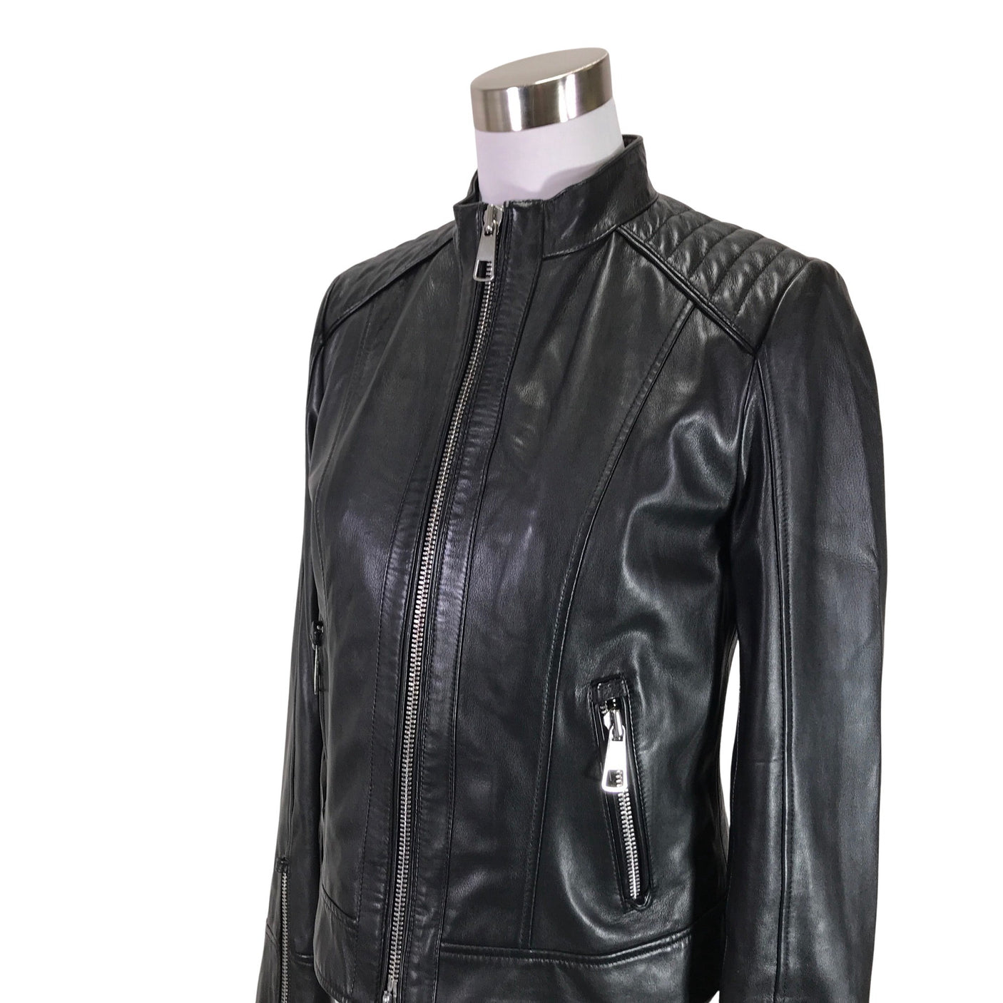 Unisex Hugo Boss - Nahkatakki, koko 38 -  (3)