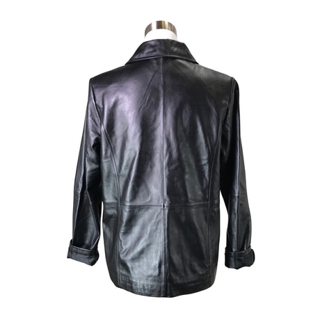 Unisex Silkki Center - Nahkatakki, koko 40 -  (2)
