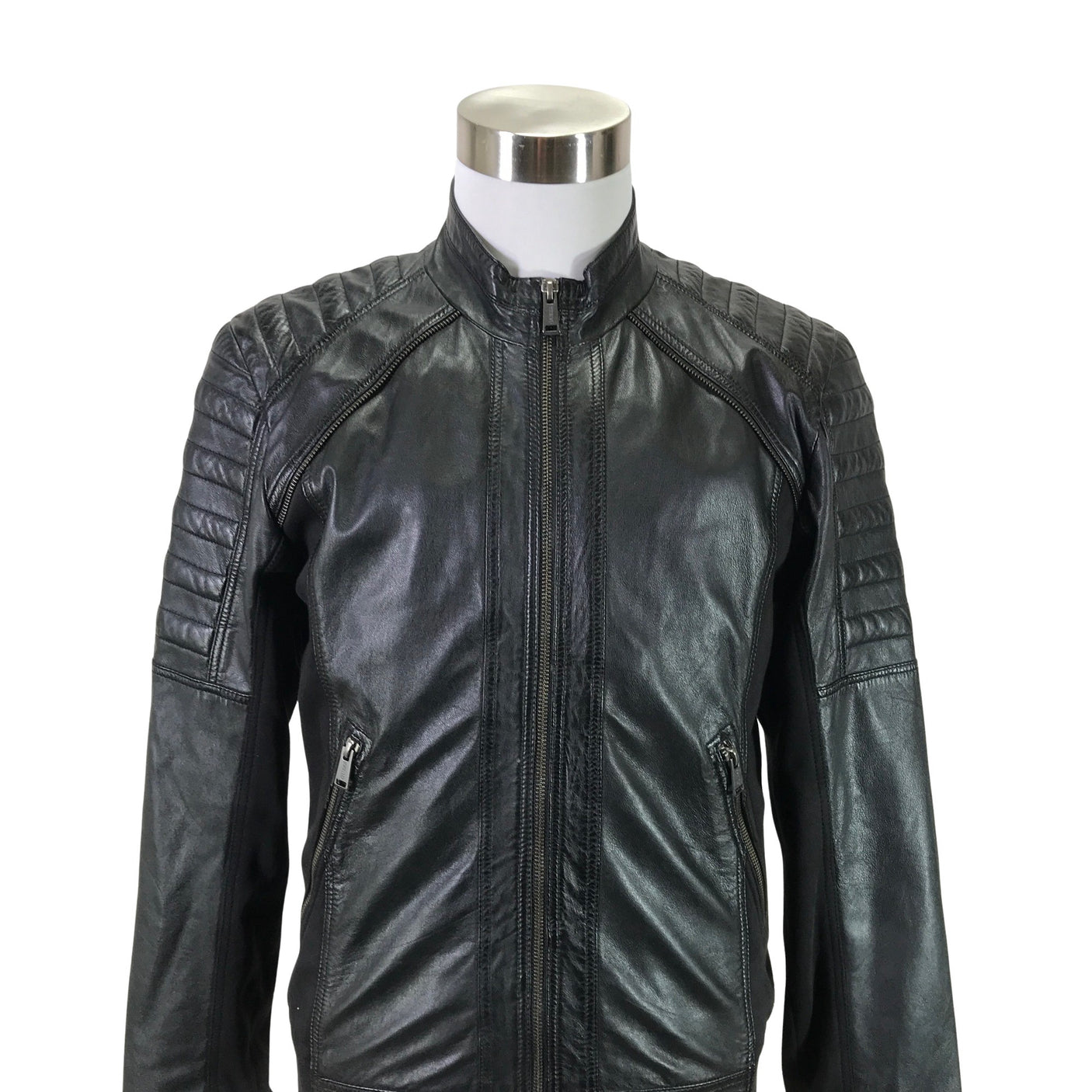 Unisex Guess - Nahkatakki, koko S -  (3)