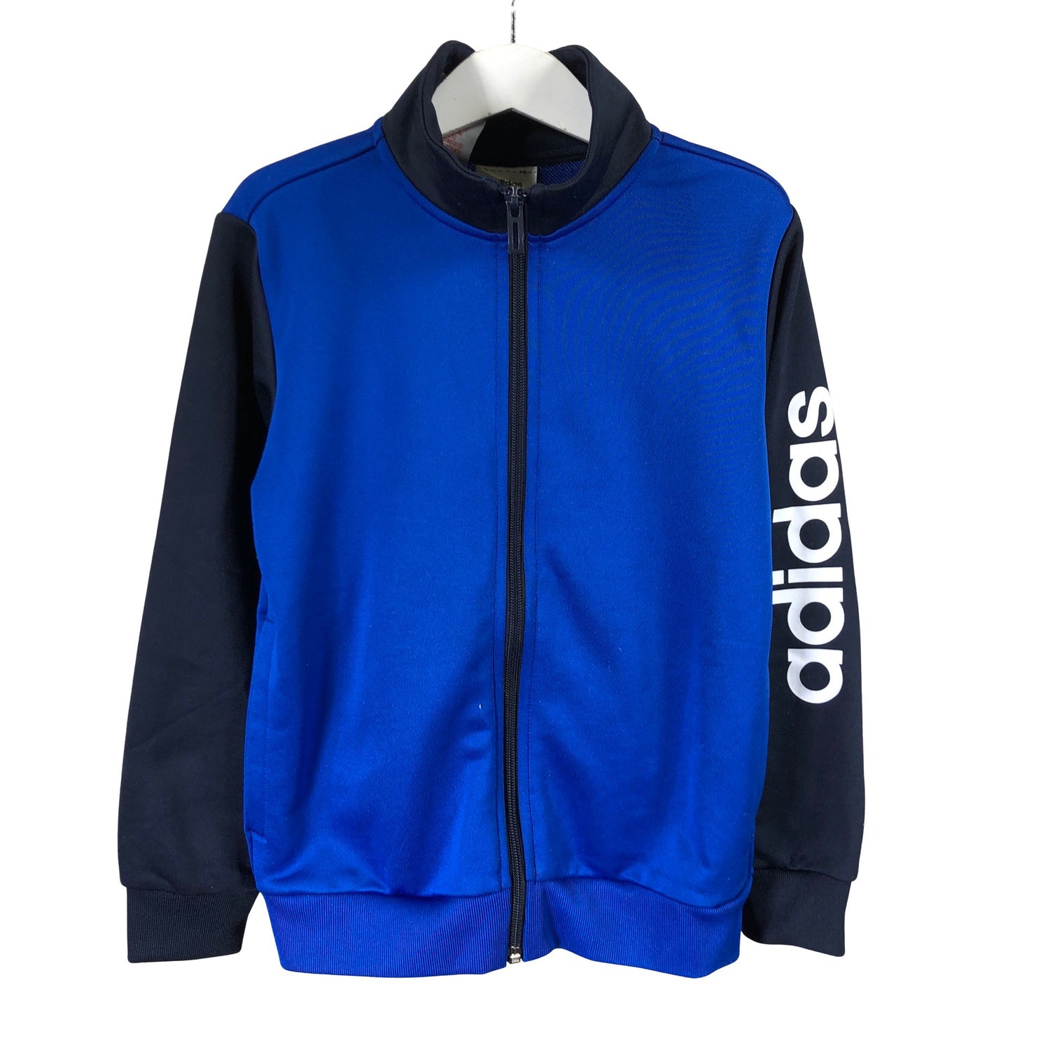  Urheilutakki  Verryttelytakki, koko 122 - 128  Adidas 