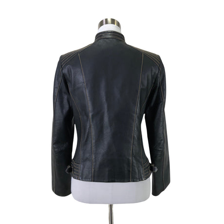 Unisex O.I.S - Nahkatakki, koko 36 -  (2)