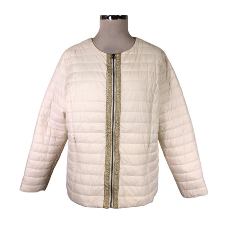 Unisex Cream - Kevyttoppatakki, koko 46 -  ()