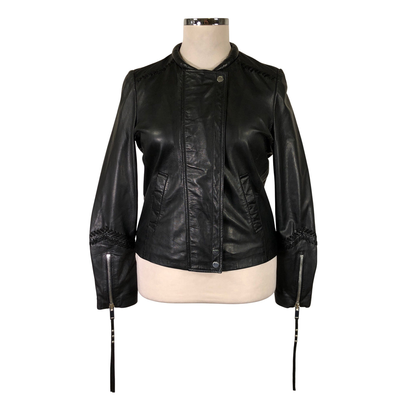 Unisex IKKS - Nahkatakki, koko 42 -  (1)