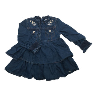 Unisex Mayoral - Farkkutunika, koko 74 - 80 -  (1)