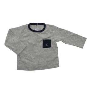 Unisex Petit Bateau - Trikoopaita, koko 68 - 74 -  (1)