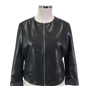 Unisex Ril's - Nahkatakki, koko 44 -  (3)