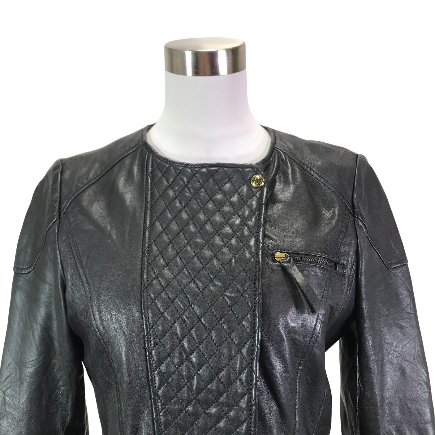 Unisex Hugo Boss - Nahkatakki, koko 38 -  (3)