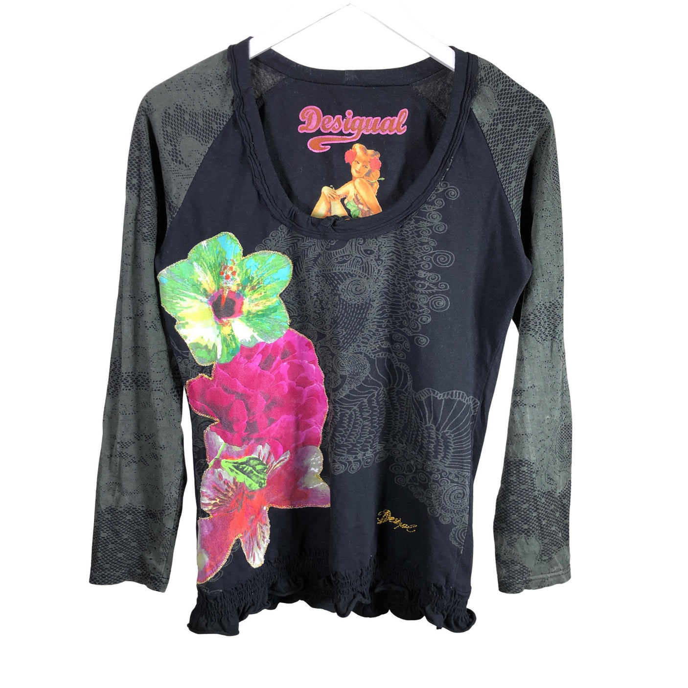 Unisex Desigual - Trikoopaita, koko 40 -  (1)