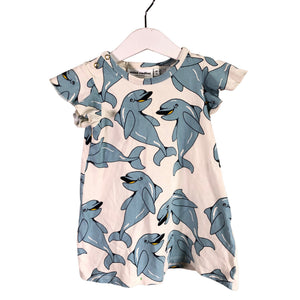 Unisex Mini Rodini - Trikoomekko, koko 80 - 86 -  (1)