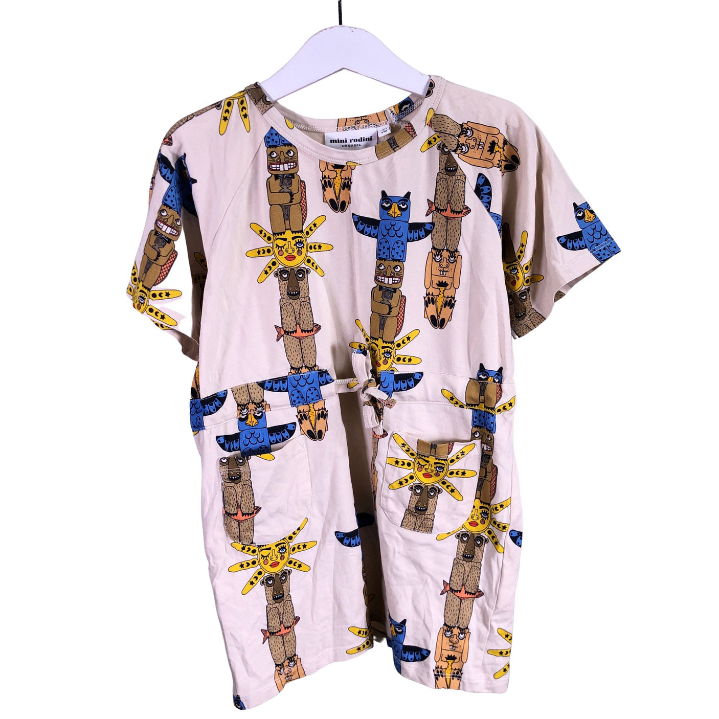 Unisex Mini Rodini - Trikoomekko, koko 104 - 110 -  (1)