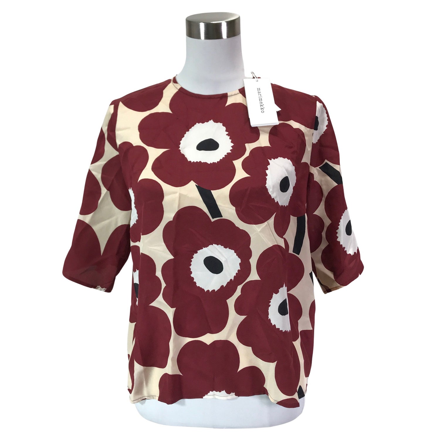  T-paita  Lyhythihainen pusero, koko 38  Marimekko 