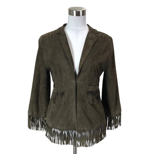 Unisex Twin-Set - Nahkatakki, koko 40 -  (1)