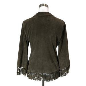 Unisex Twin-Set - Nahkatakki, koko 40 -  (2)