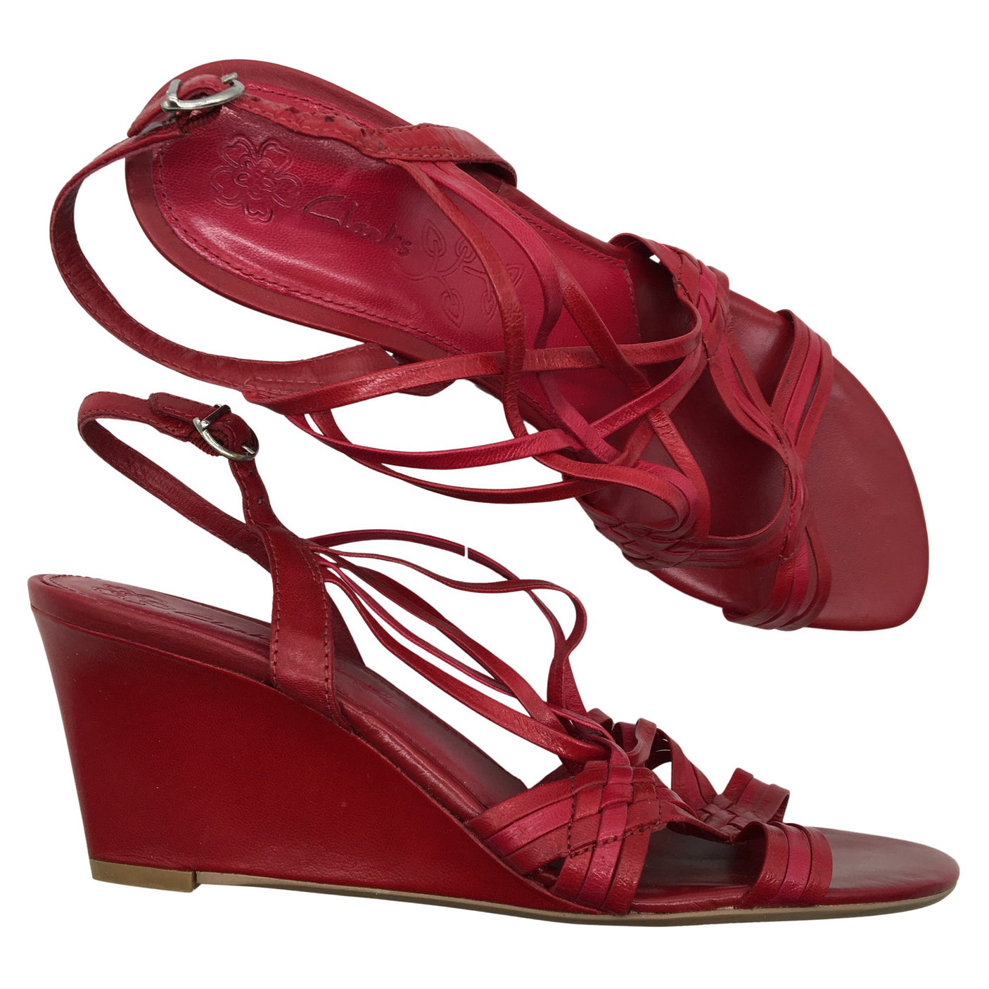 Unisex Clarks - Kiilakorkosandaalit, koko 39 -  (1)