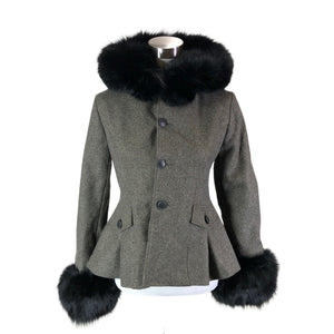 Unisex Duohtavuohta - Villakangastakki, koko 34 -  (1)