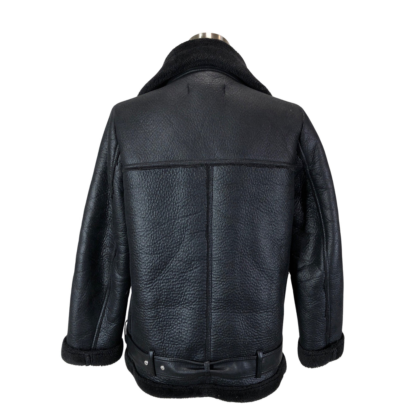 Unisex Zara - Nahkatakki, koko 36 -  (2)