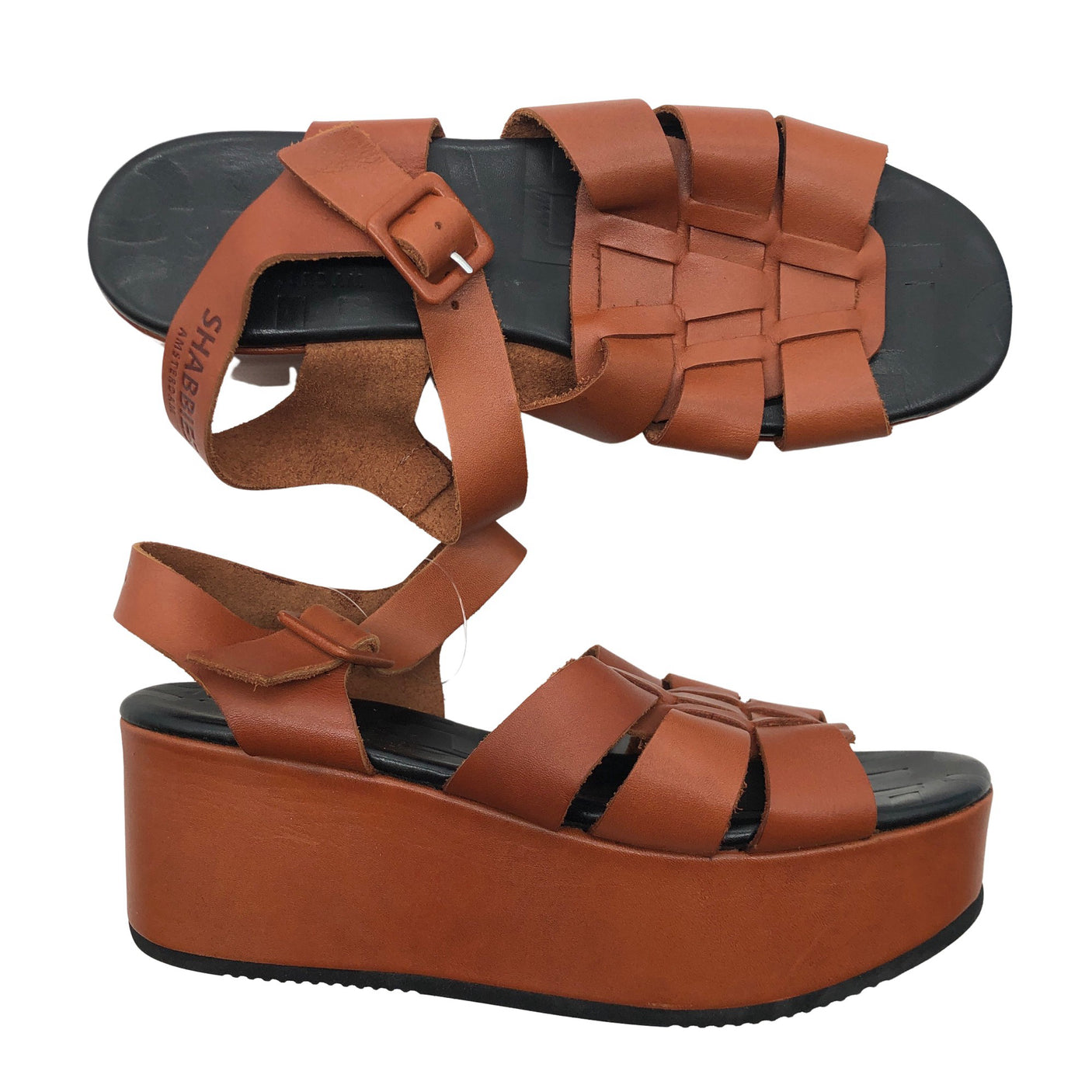 Unisex Shabbies Amsterdam - Korolliset sandaalit, koko 39 -  (1)