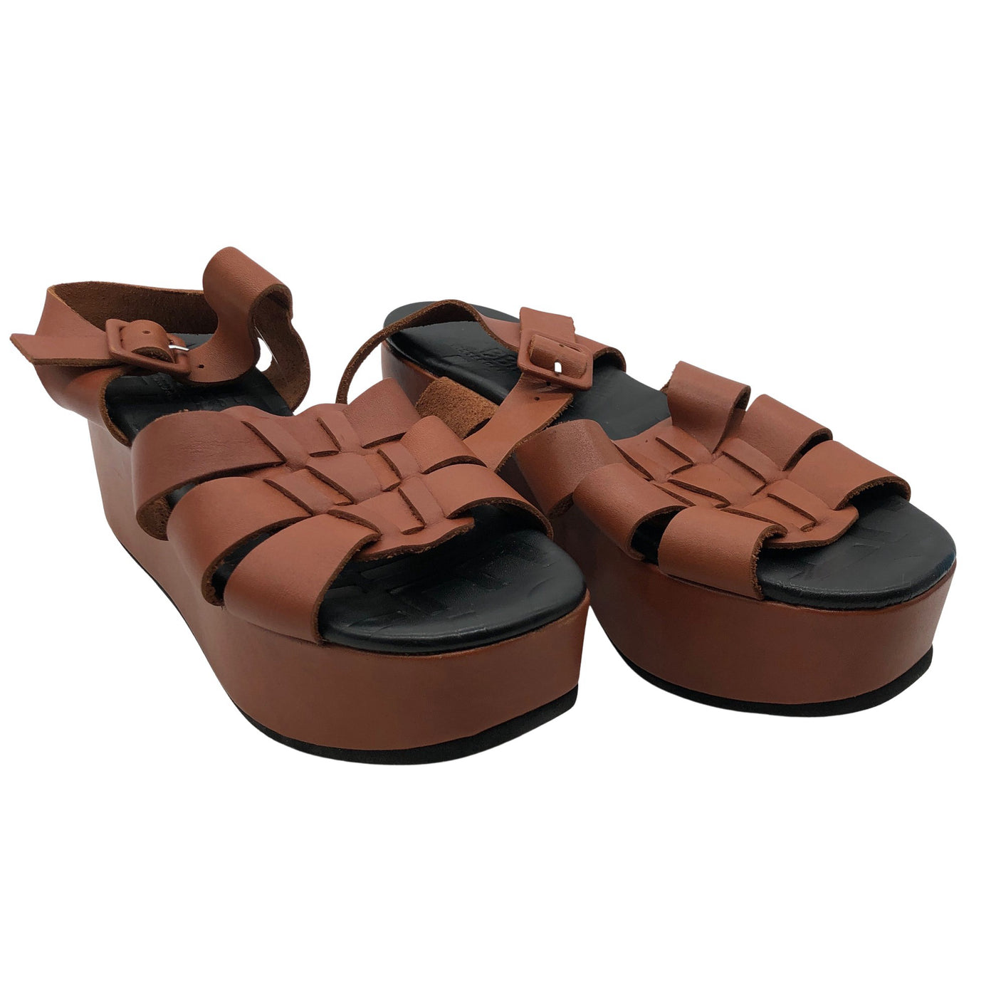 Unisex Shabbies Amsterdam - Korolliset sandaalit, koko 39 -  (3)