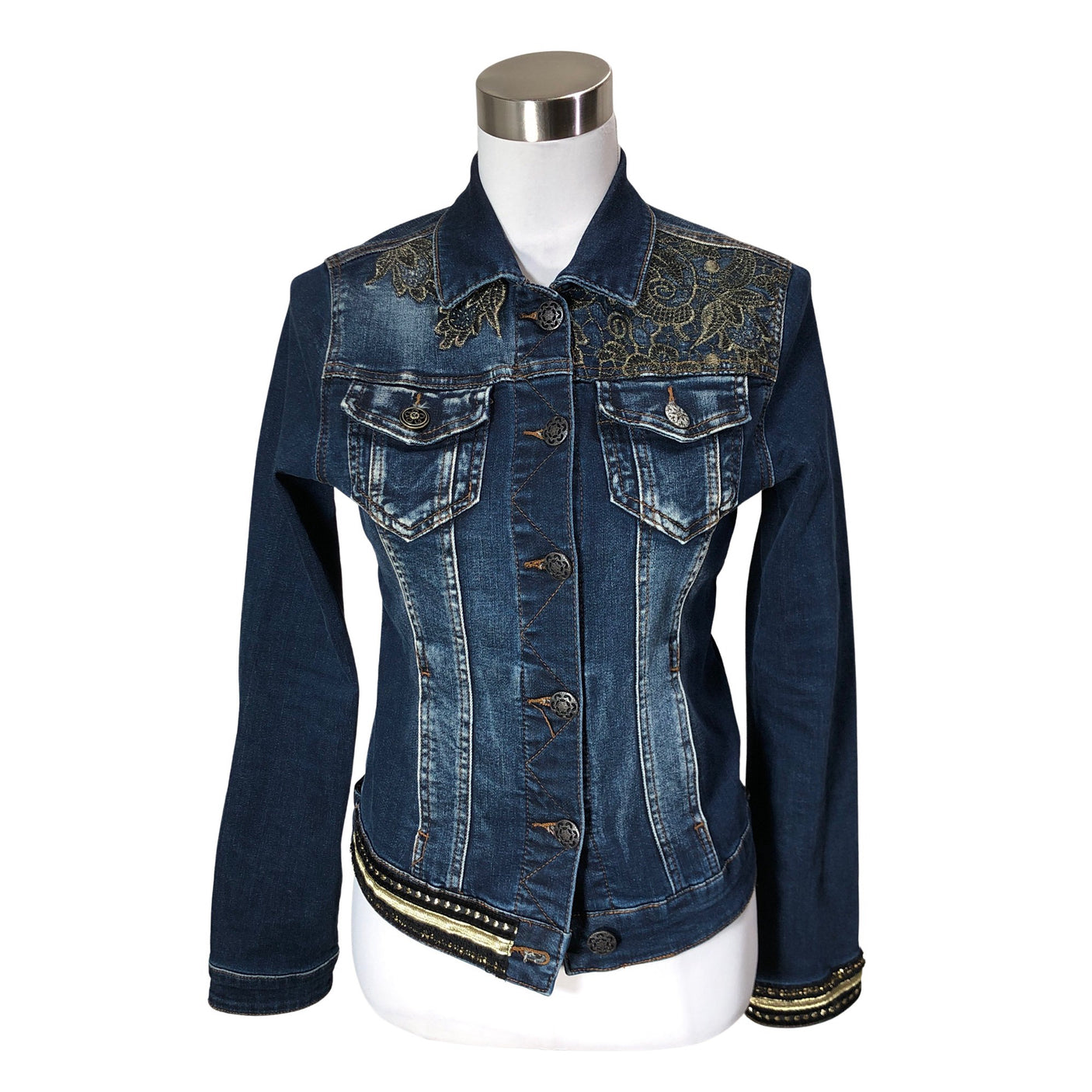 Unisex Desigual - Farkkutakki, koko 34 -  (1)