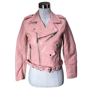Unisex Zara - Nahkatakki, koko 38 -  (1)
