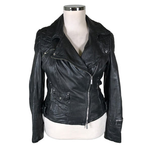Unisex Karen Millen - Nahkatakki, koko 44 -  (3)