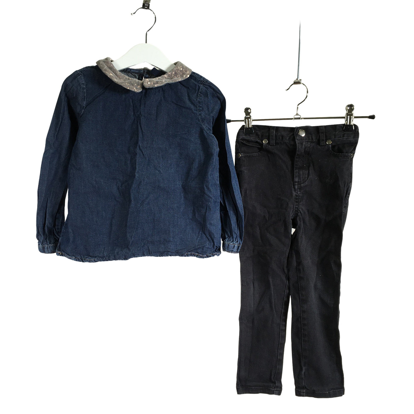 Unisex Benetton - Farkkupaita, koko 104 - 110 -  (1)