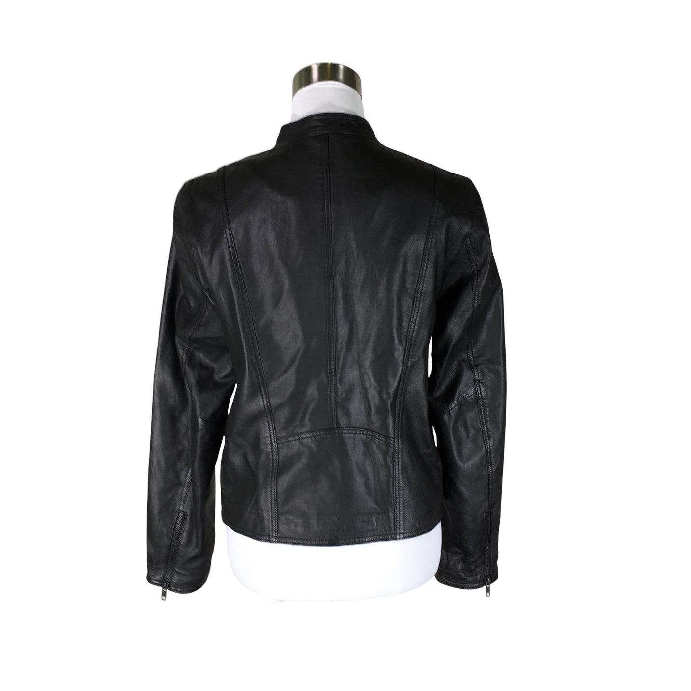 Unisex Selected - Nahkatakki, koko 38 -  (2)