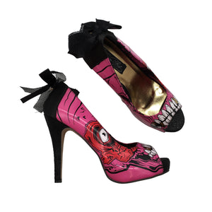 Avokärkiset korkokengät, koko 40