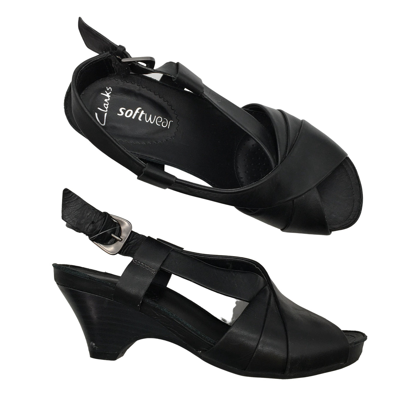 Unisex Clarks - Korolliset sandaalit, koko 38 -  (1)