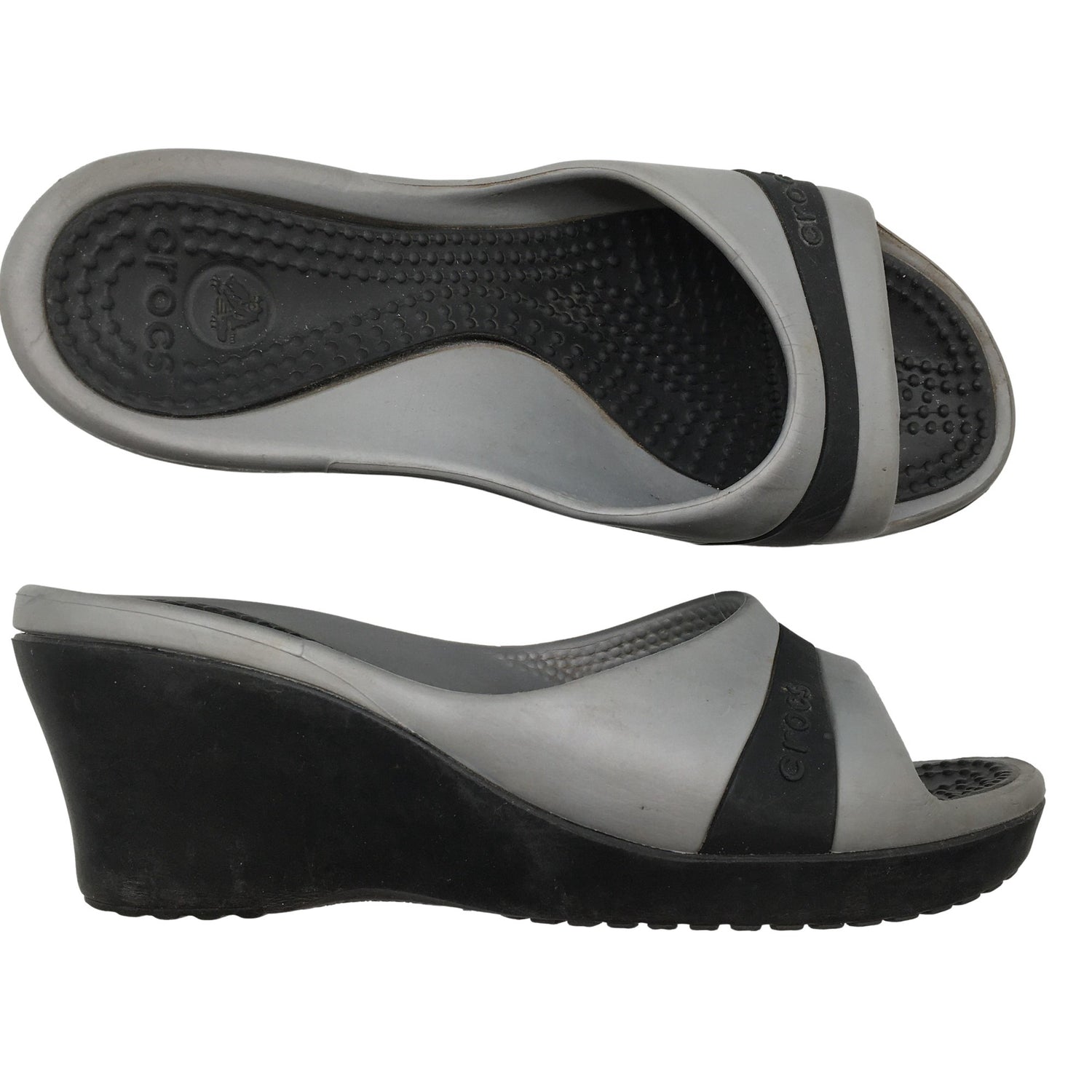  Kiilakorkokengät  Kiilakorkokengät, koko 38  Crocs 