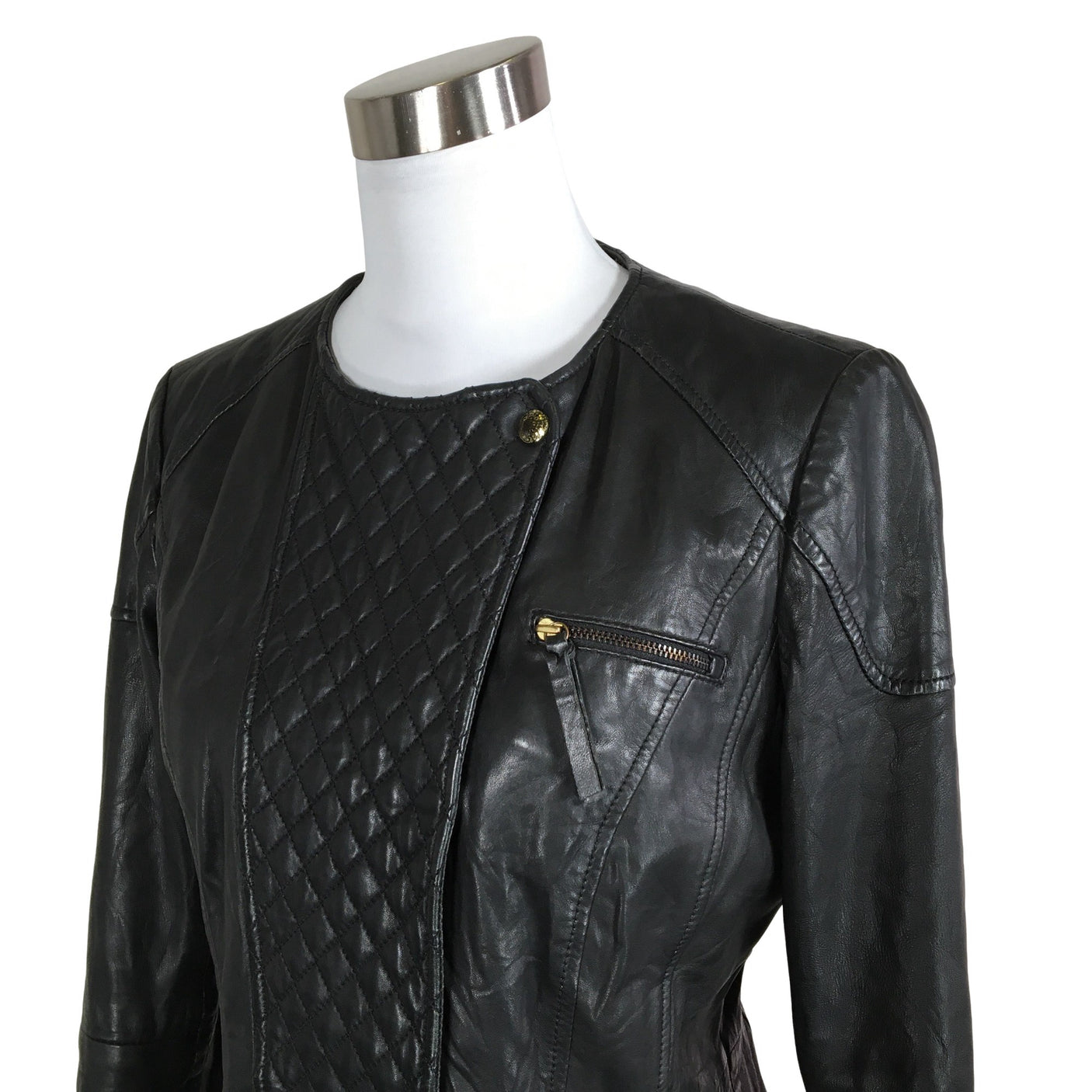 Unisex Hugo Boss - Nahkatakki, koko 38 -  (3)