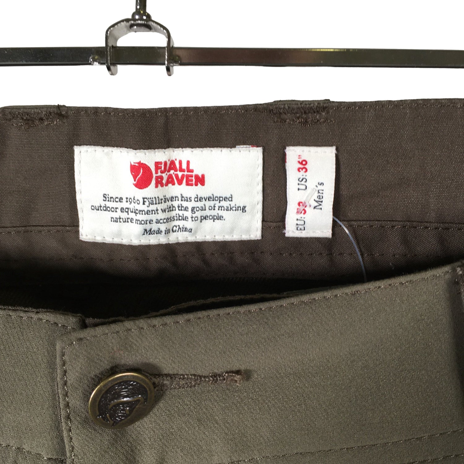  Ulkohousut  Ulkoiluhousut, koko XL  Fjällräven 