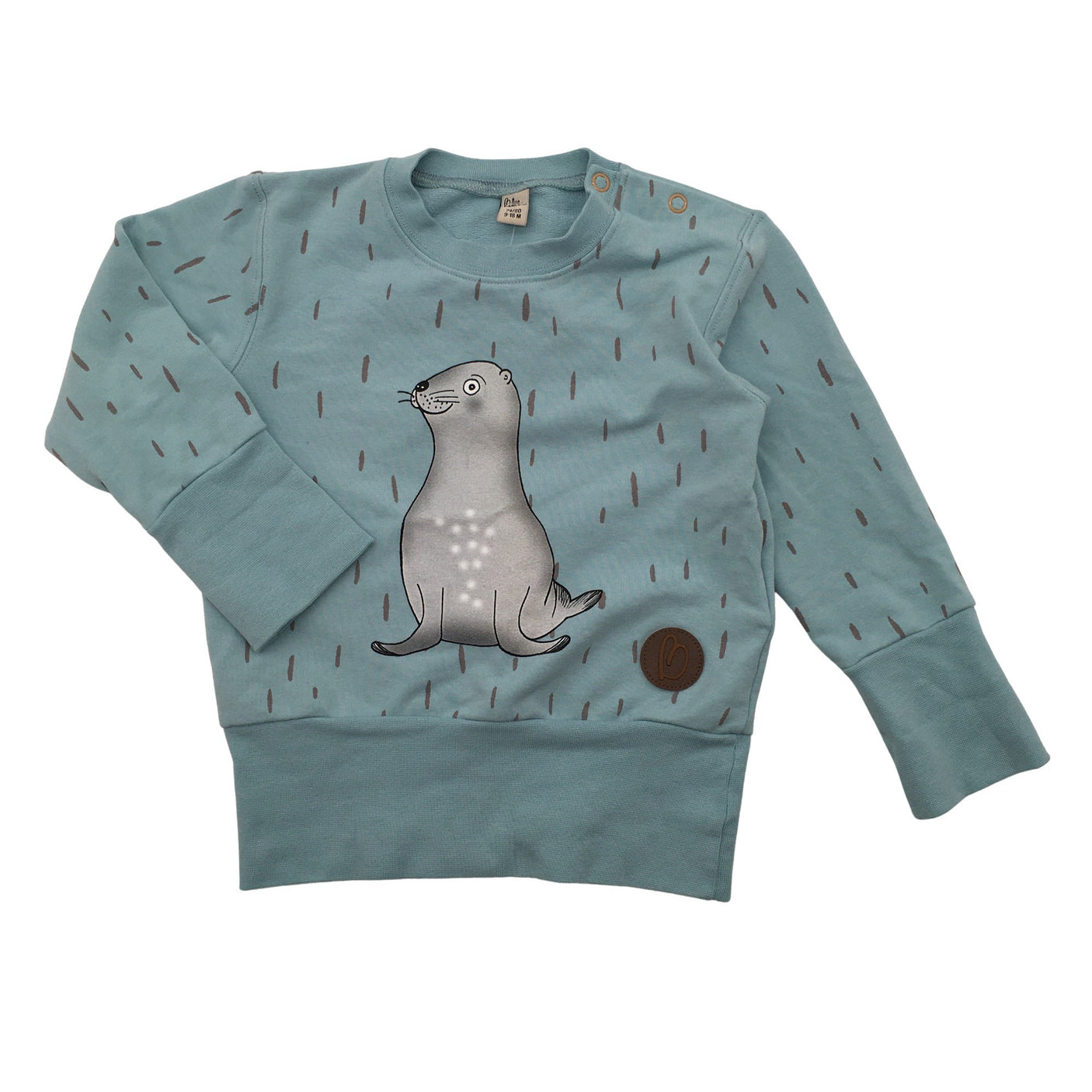 Unisex Blaa - Collegepaita, koko 74 - 80 -  (1)