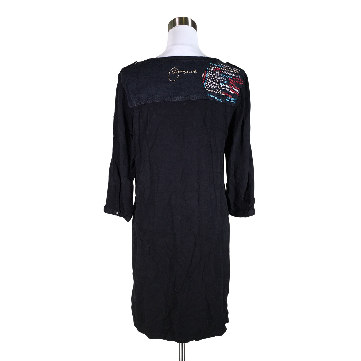 Unisex Desigual - Sifonkimekko, koko 38 -  (2)